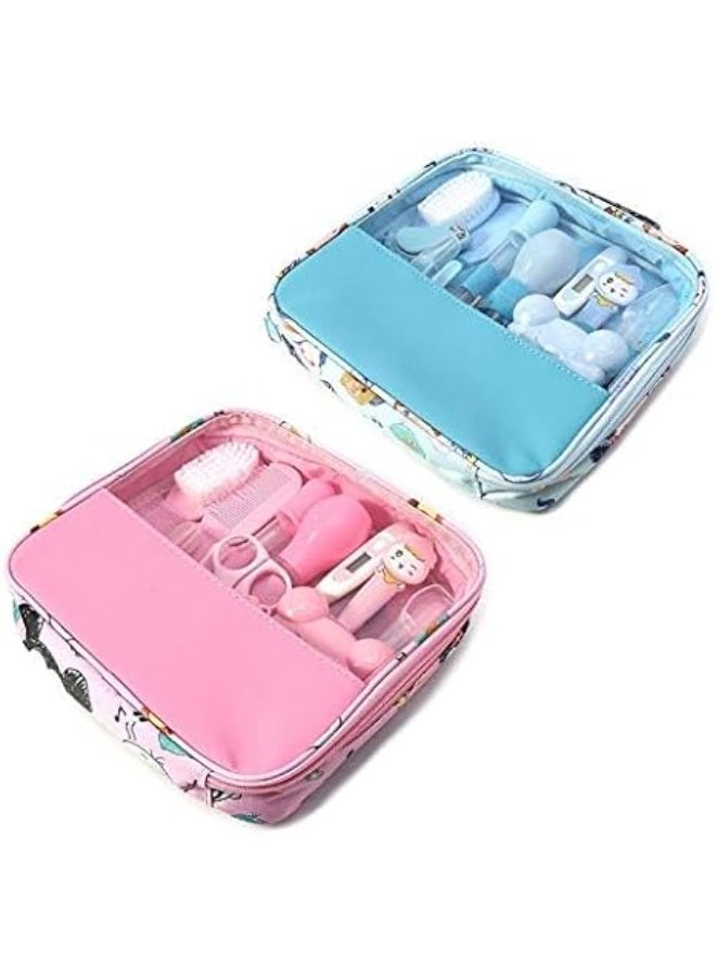 13pcs Baby Care Kit/Health Care Accessories Set for Home Travel Health Care Accessories with Carry Bag (Blue) - Image 4